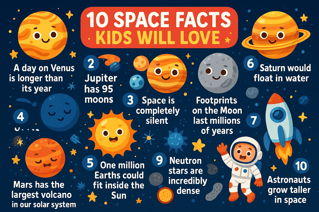 10 Space Facts Your Kids Will Love - Stellaries