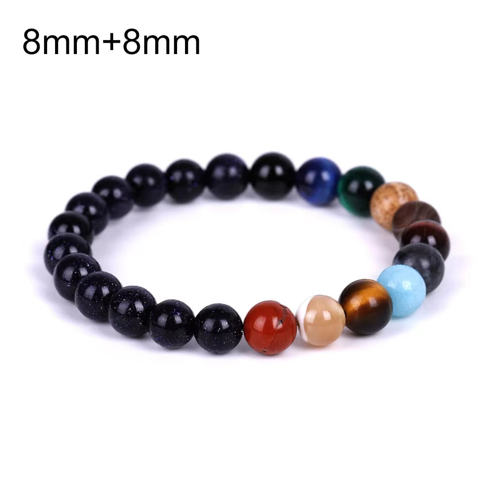Solar System Bracelets Women Male Bracelets for Man Eight Planets Bracelets Man Best Friends Gift for Him Gift Male Bracelets