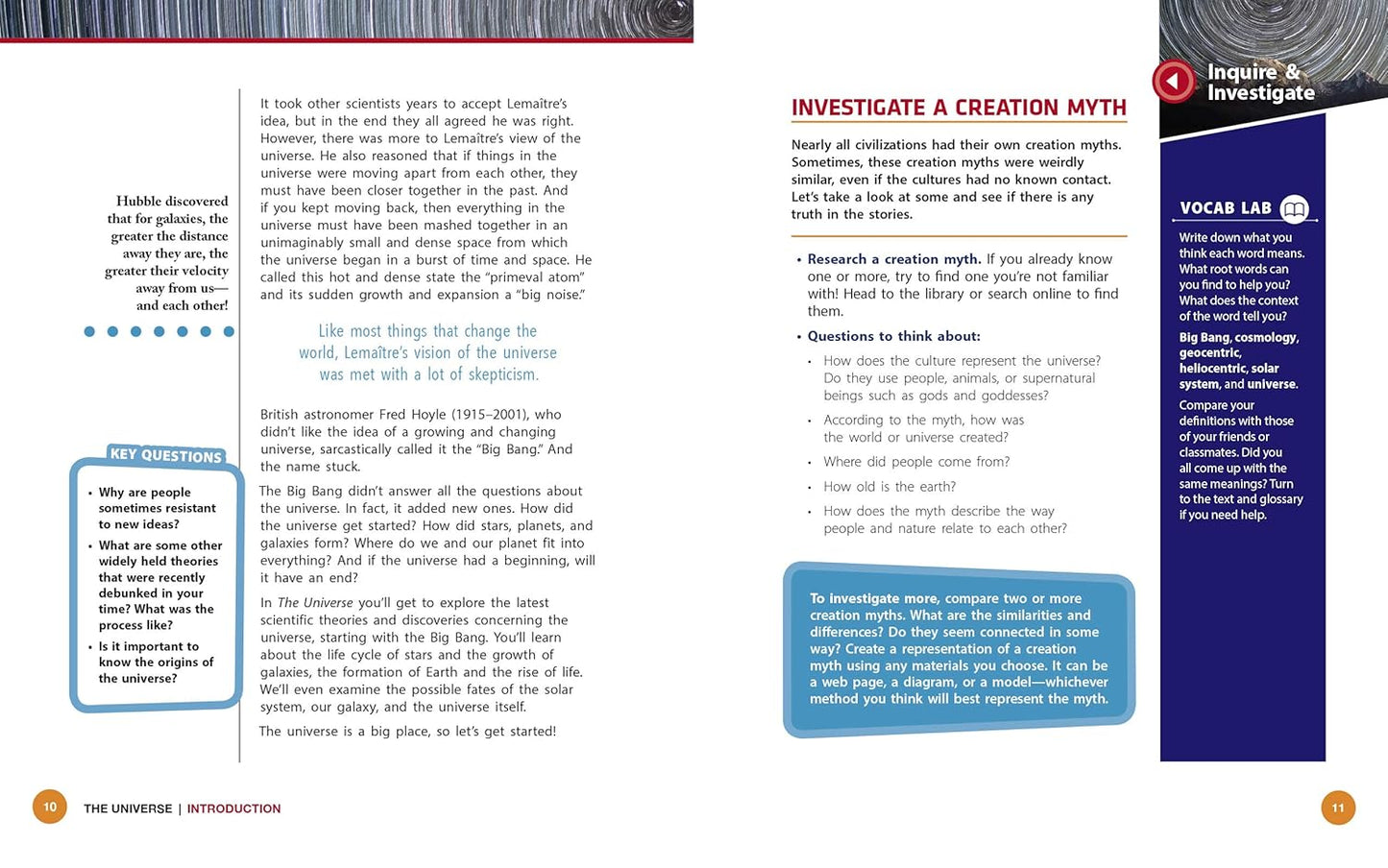 The Universe: the Big Bang, Black Holes, and Blue Whales - Stellaries