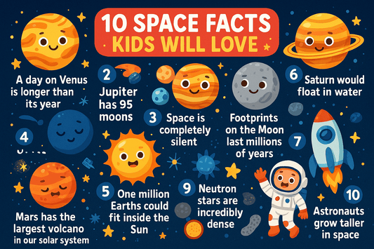 10 Space Facts Your Kids Will Love - Stellaries