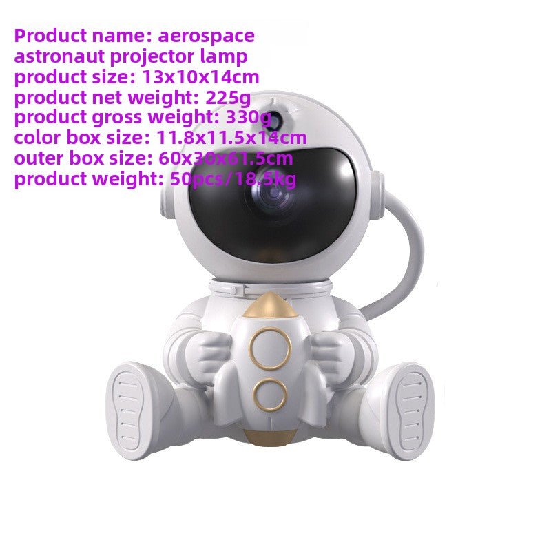 Astronaut galaxy projector night lamp for kids - Stellaries