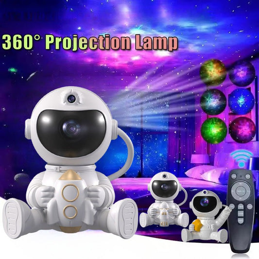 Astronaut galaxy projector night lamp for kids - Stellaries