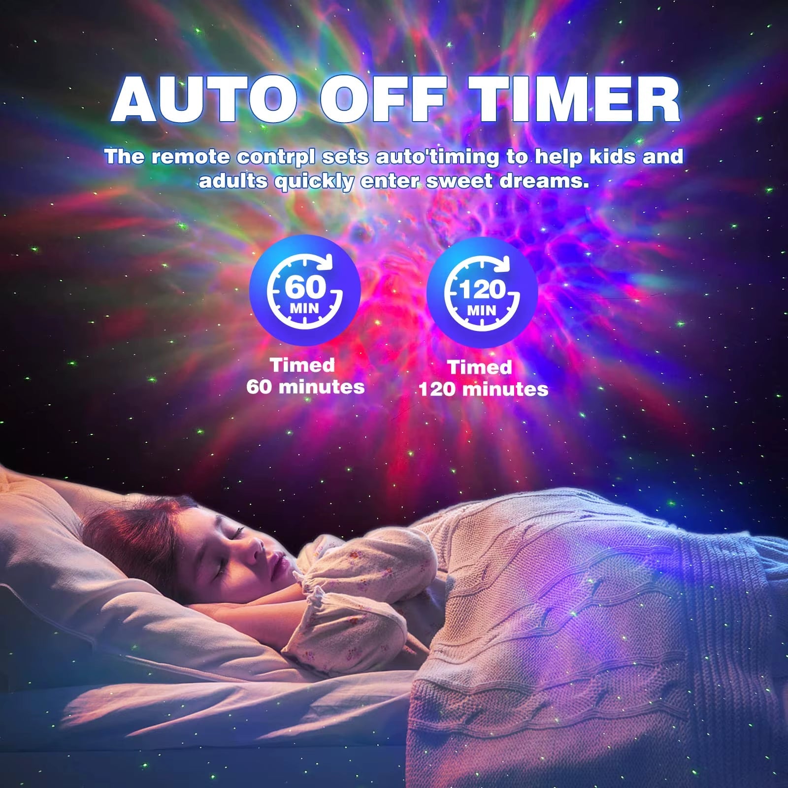 Astronaut Galaxy Projector Night Light for kids - Stellaries