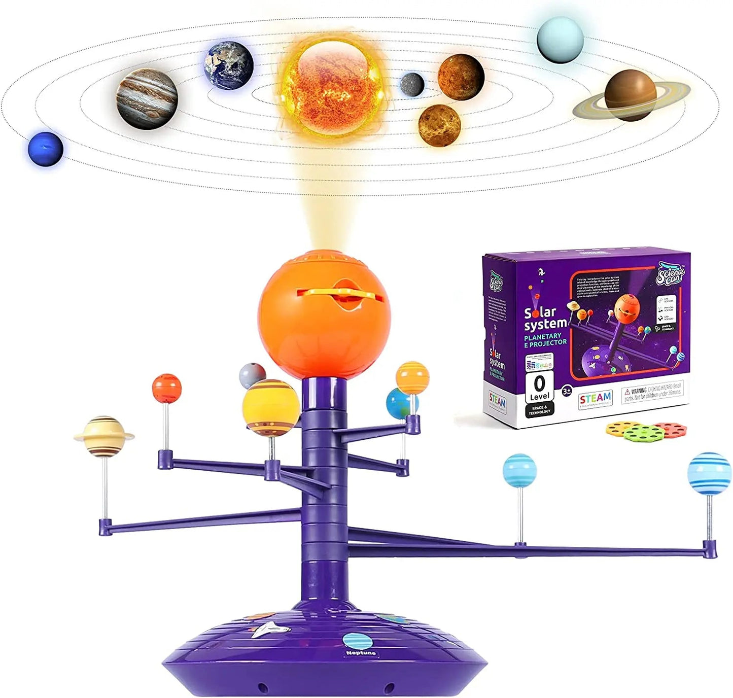 Educational Solar System Projector for Kids - Stellaries