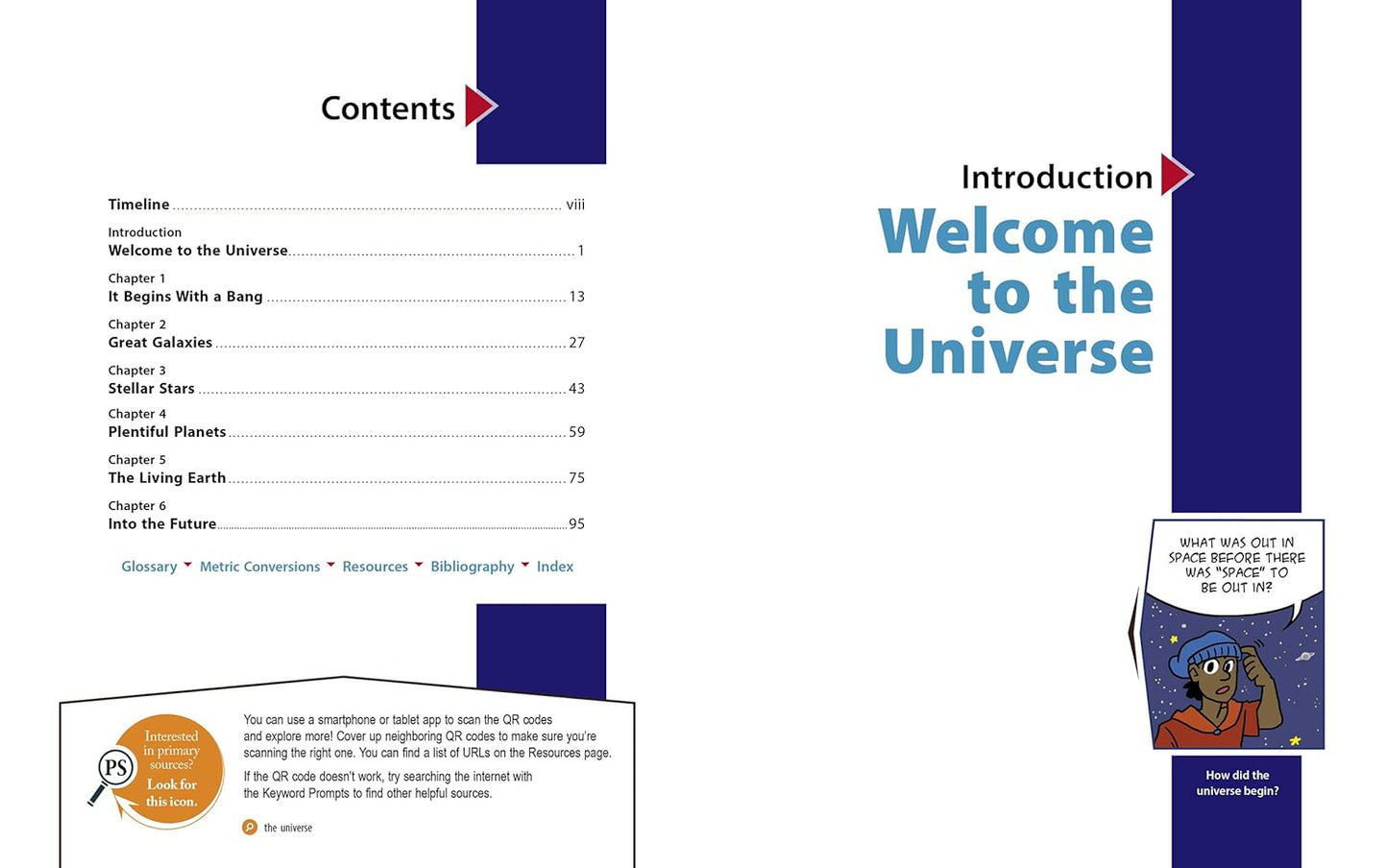 The Universe: the Big Bang, Black Holes, and Blue Whales - Stellaries